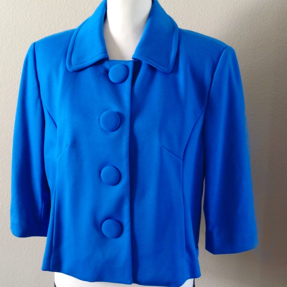 Donna Moore Button Up Lined Jacket - Like New